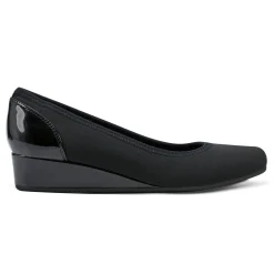 Discount Easy Spirit Gwenyth Slip On Wedges Black
