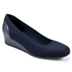 Clearance Easy Spirit Gwenyth Slip On Wedges Navy