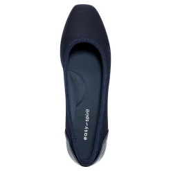 Clearance Easy Spirit Gwenyth Slip On Wedges Navy