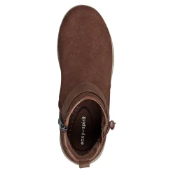 Clearance Easy Spirit Hadely Ankle Booties BrownSuede
