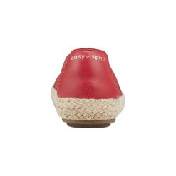 New Easy Spirit Hassie Slip On Casual Espadrilles RedMetallic