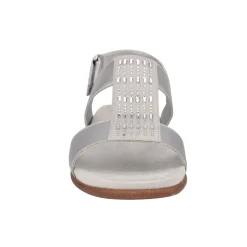 Easy Spirit Hazel Flat Sandals Silver