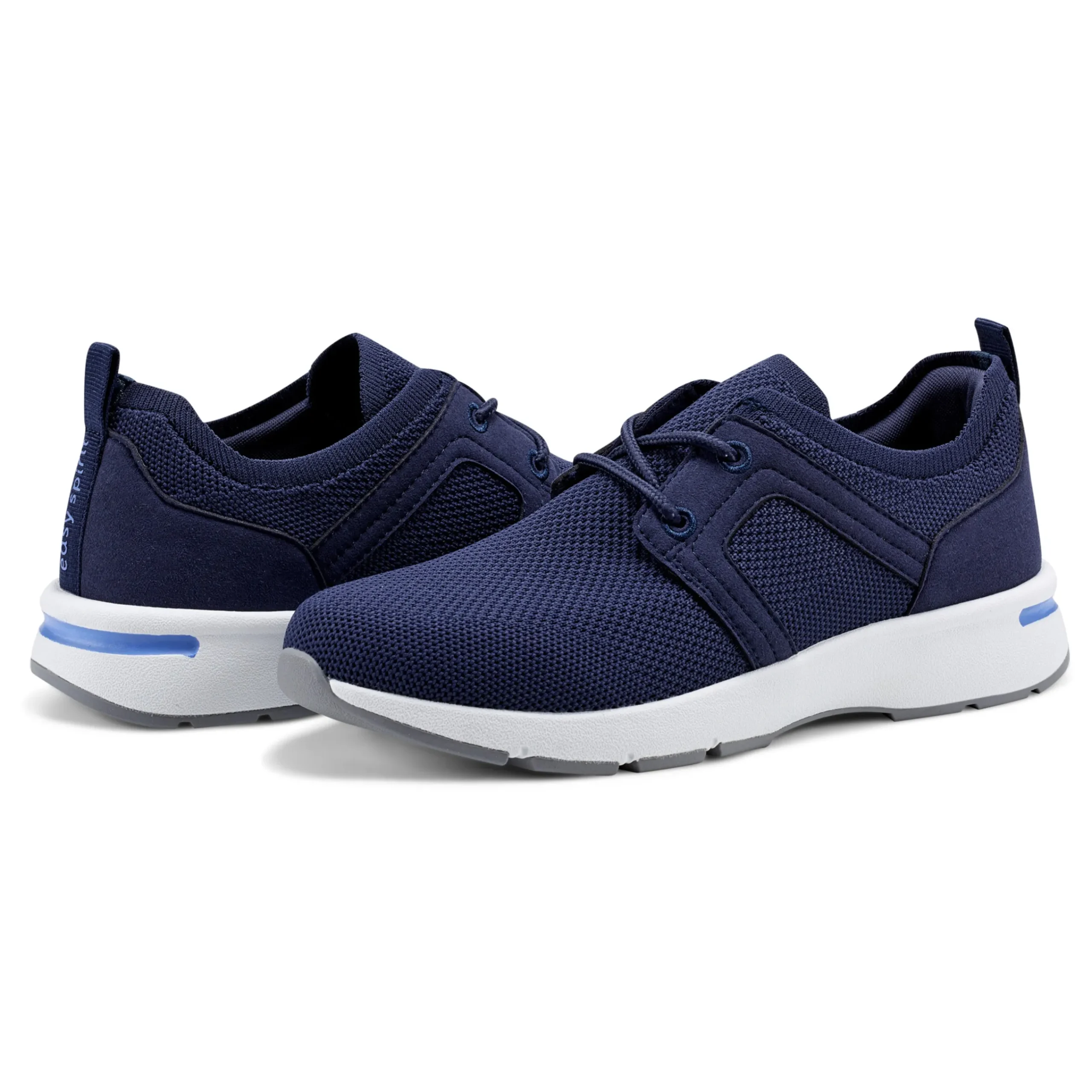 Discount Easy Spirit Hellen Walking Shoes Navy