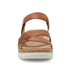 New Easy Spirit Ilena Platform Sandals Brown