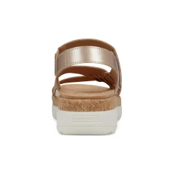 Clearance Easy Spirit Ilena Platform Sandals Gold