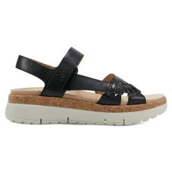 New Easy Spirit Ilena Platform Sandals Black