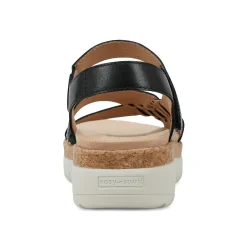 New Easy Spirit Ilena Platform Sandals Black