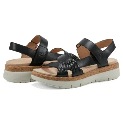 New Easy Spirit Ilena Platform Sandals Black