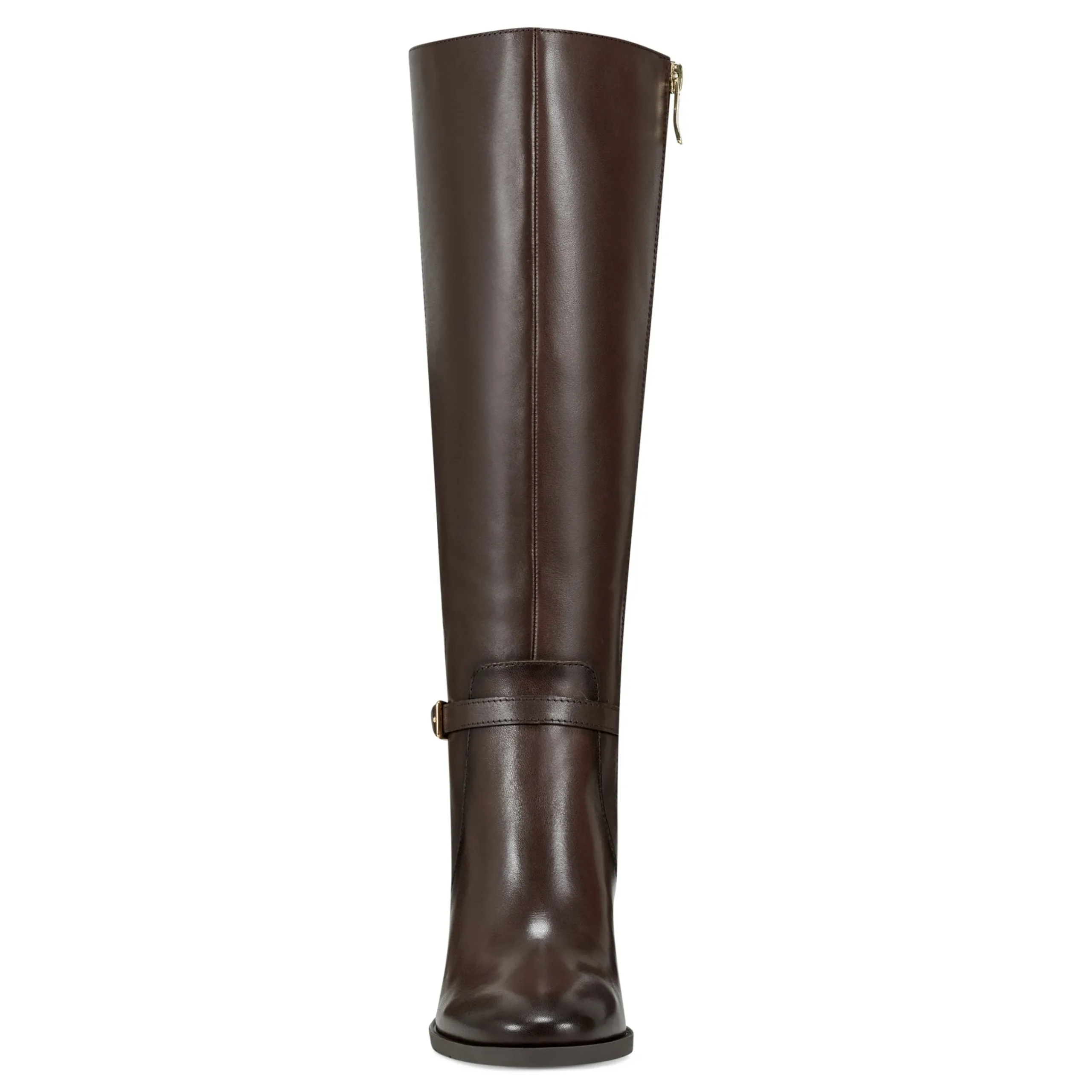 Discount Easy Spirit Imani Block Heel Boots BrownLeather