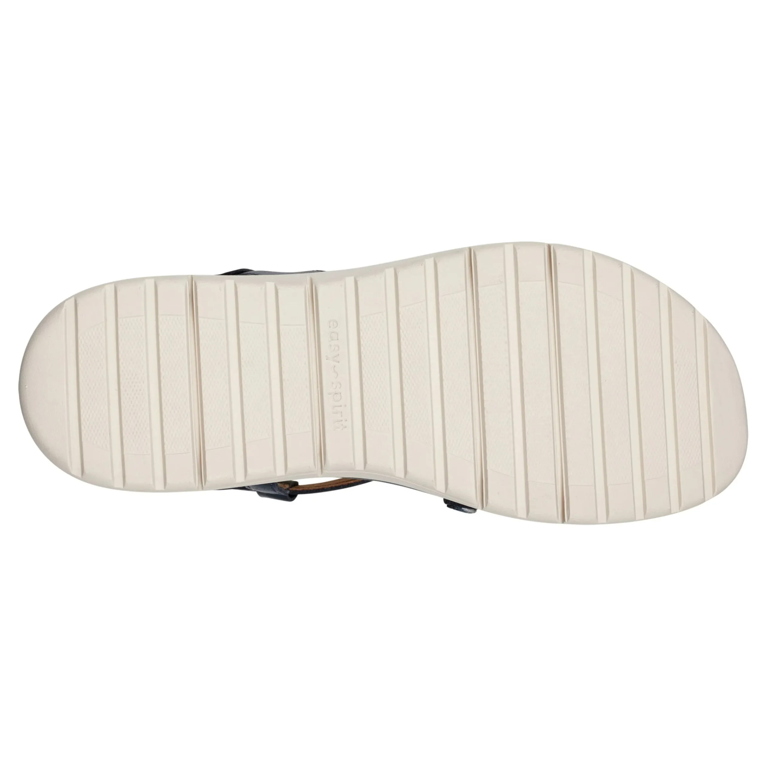 Discount Easy Spirit Ivani Platform Sandals NavyLeather