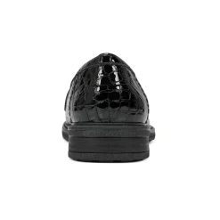 Discount Easy Spirit Janelle Casual Loafers BlackLeatherCroco