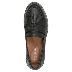 Online Easy Spirit Janelle Casual Loafers BlackLeather