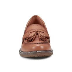 Sale Easy Spirit Janelle Casual Loafers BrownLeather