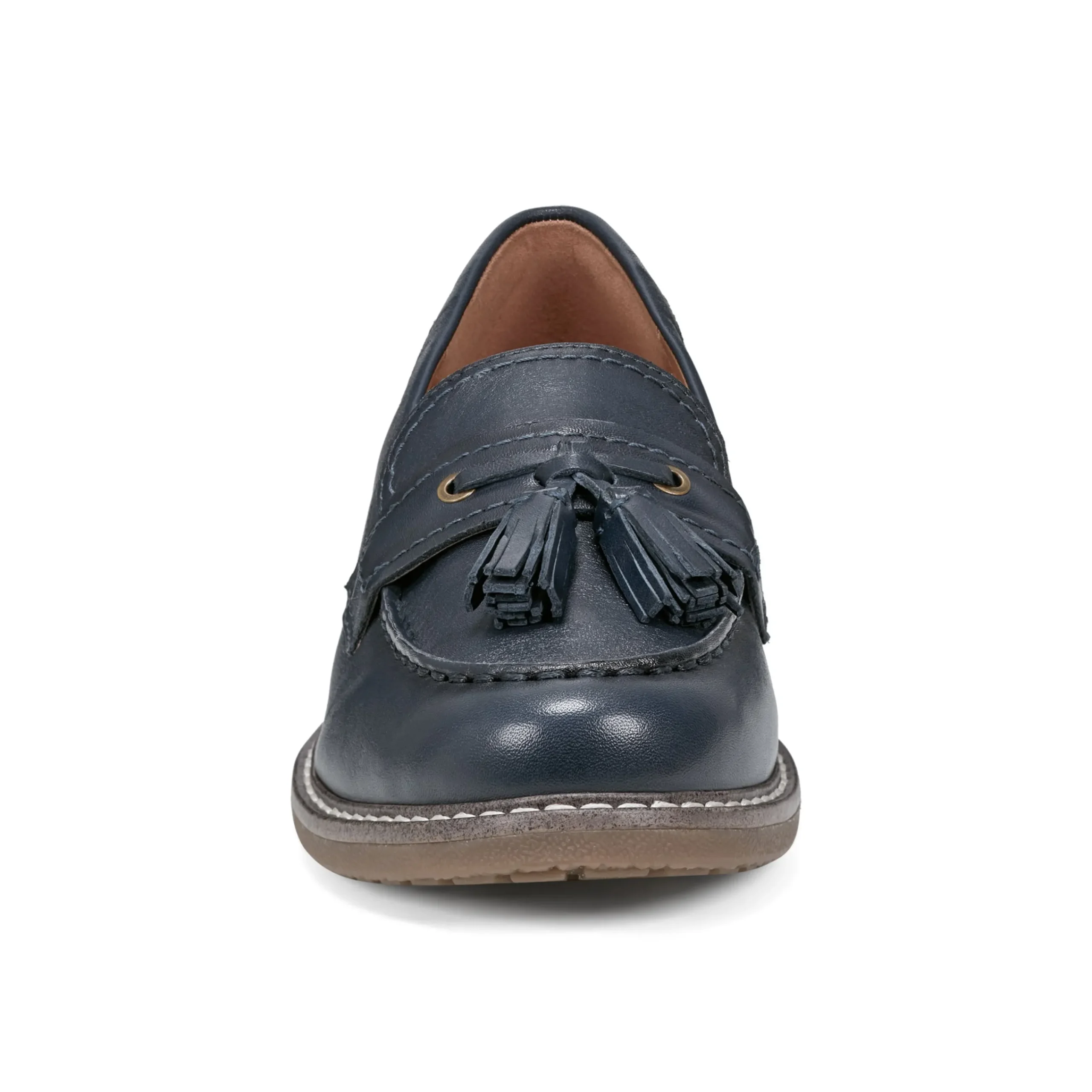 Online Easy Spirit Janelle Casual Loafers NavyLeather