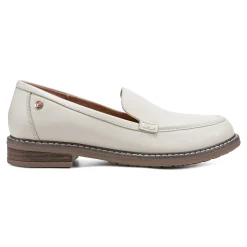 Hot Easy Spirit Jaylin Casual Loafers IvoryLeather