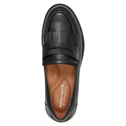 Best Easy Spirit Jett Penny Loafers BlackLeather