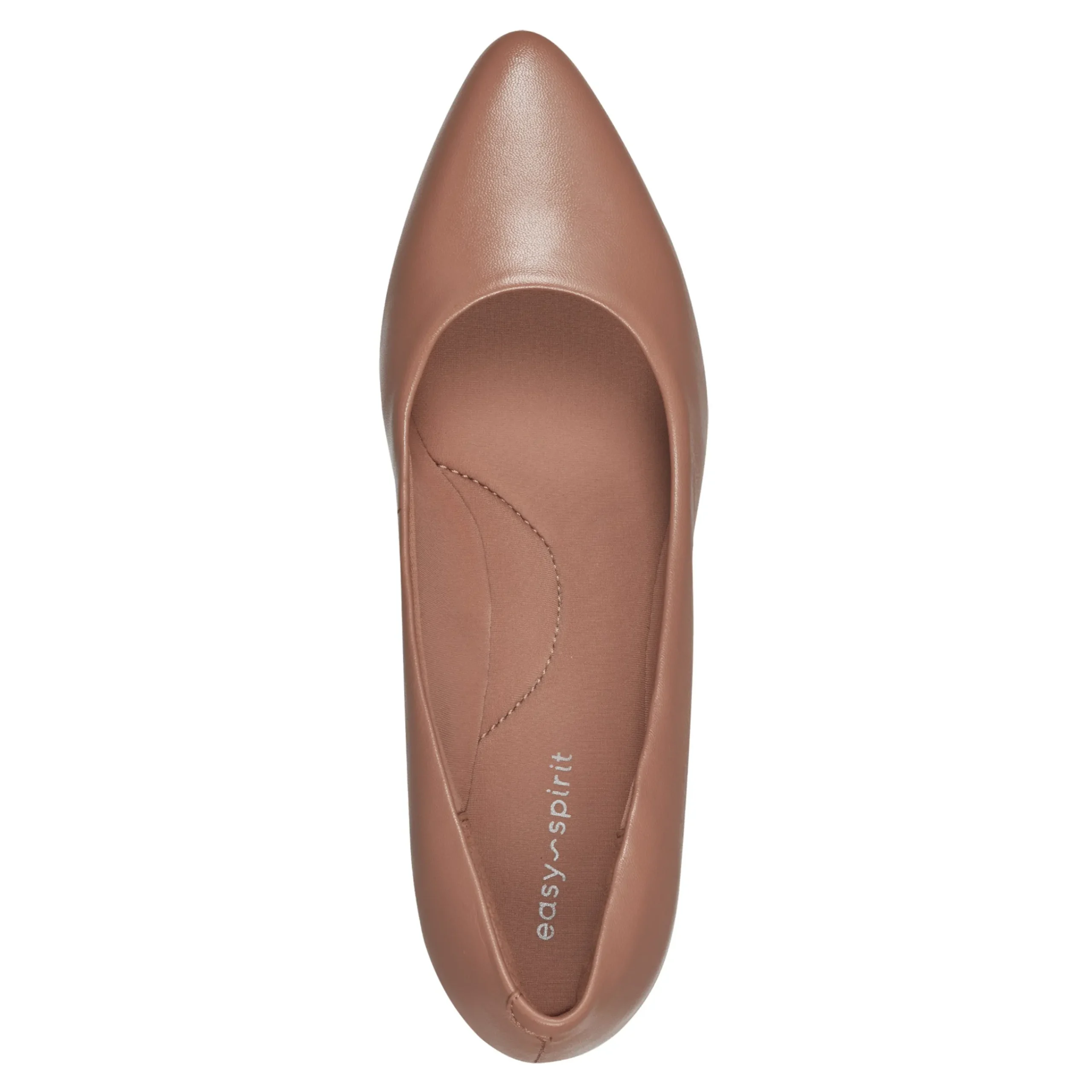 Outlet Easy Spirit Jinger Dress Wedges TanLeather