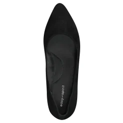 Hot Easy Spirit Jinger Dress Wedges BlackSuede