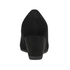 Hot Easy Spirit Jinger Dress Wedges BlackSuede