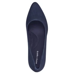 Clearance Easy Spirit Jinger Dress Wedges NavySuede