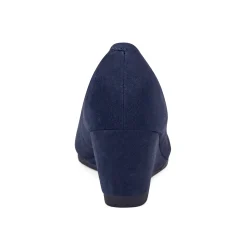 Clearance Easy Spirit Jinger Dress Wedges NavySuede
