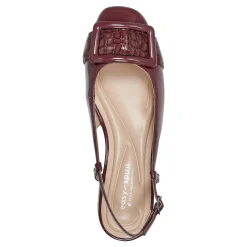 Easy Spirit Jola Slingback Pumps RedPatentLeather