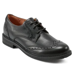 Sale Easy Spirit Jonah Lace Up Oxfords BlackLeather