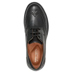 Sale Easy Spirit Jonah Lace Up Oxfords BlackLeather