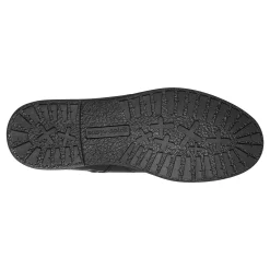 Easy Spirit Juana Block Heel Casual Boots BlackLeather