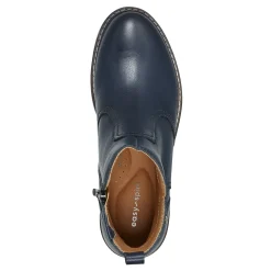 Outlet Easy Spirit Juna Casual Booties NavyLeather