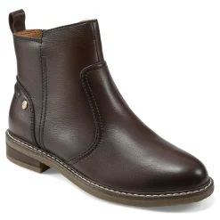 Best Easy Spirit Juna Casual Booties BrownLeather