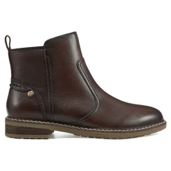 Best Easy Spirit Juna Casual Booties BrownLeather
