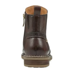 Best Easy Spirit Juna Casual Booties BrownLeather