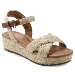 Easy Spirit Karissa Espadrille Sandals NaturalRaffia