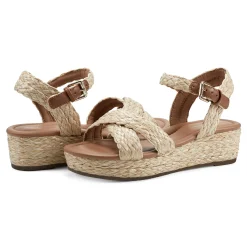 Easy Spirit Karissa Espadrille Sandals NaturalRaffia