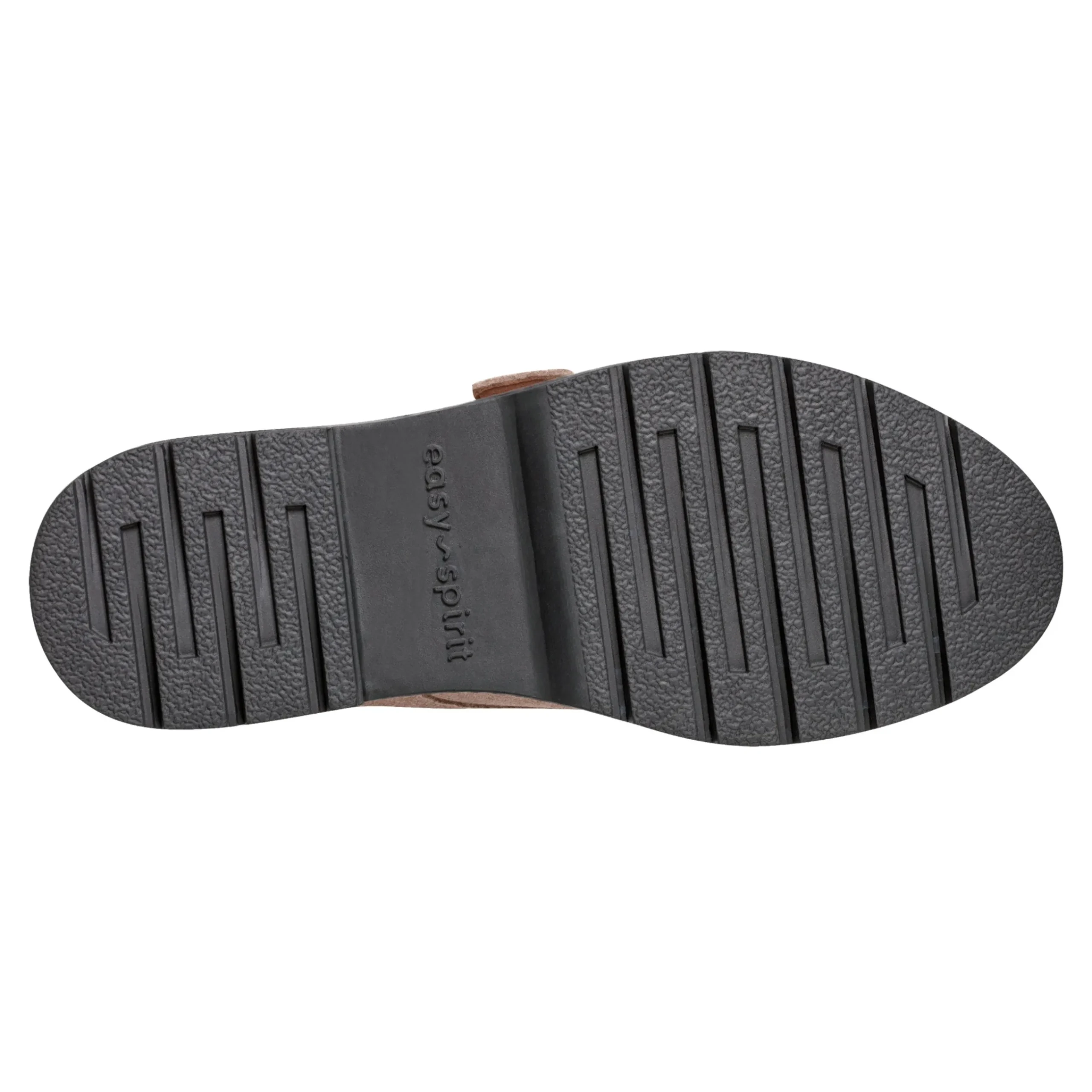 Best Easy Spirit Kasen Lug Sole Loafers TaupeSuede