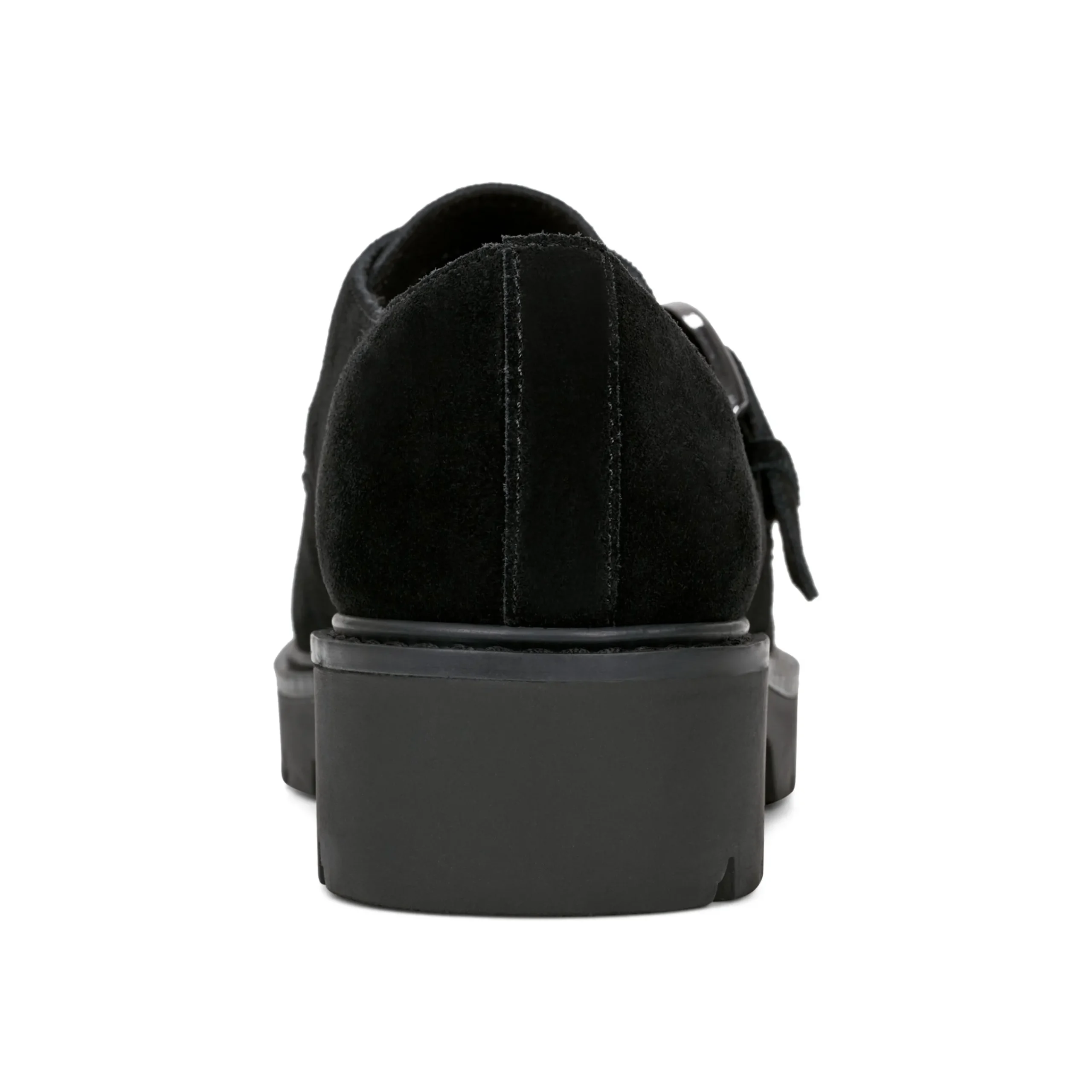 Online Easy Spirit Kasen Lug Sole Loafers BlackSuede