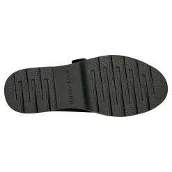 Online Easy Spirit Kasen Lug Sole Loafers BlackSuede