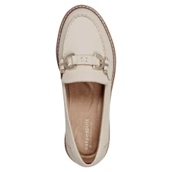 Discount Easy Spirit Kinndle Lug Sole Casual Loafers LightNaturalNubuck