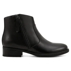 Sale Easy Spirit Lacy Ankle Booties BlackLeather