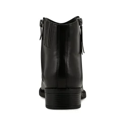 Sale Easy Spirit Lacy Ankle Booties BlackLeather
