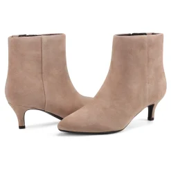 Outlet Easy Spirit Laina Dress Booties TaupeSuede