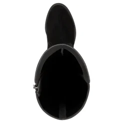 Discount Easy Spirit Lani Tall Boots BlackSuede