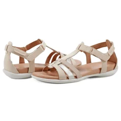 Outlet Easy Spirit Leia Adjustable Ankle Strap Sandals LigthNatural