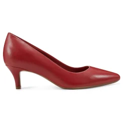 Sale Easy Spirit Lexie Pumps RedLeather
