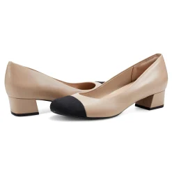 Discount Easy Spirit Libie Dress Pumps NaturalLeather