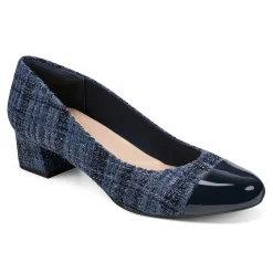 Easy Spirit Libie Dress Pumps NavyTweed