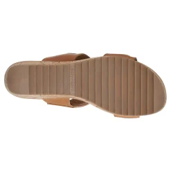 Online Easy Spirit Lillia Platform Wedge Sandals BrownLeather