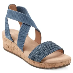 Online Easy Spirit Lorena Wedge Sandals Denim