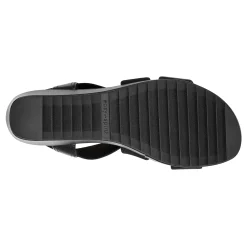 Easy Spirit Lucille Platform Wedge Sandals Black